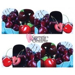 Stickere cu Apa pentru unghii cod BN1360 Fructe